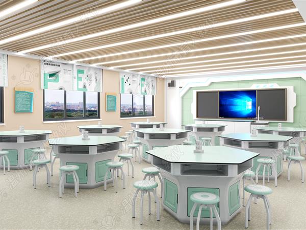 科學(xué)教室（塑料六角桌）